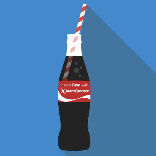Share A Coke with JoomConnect