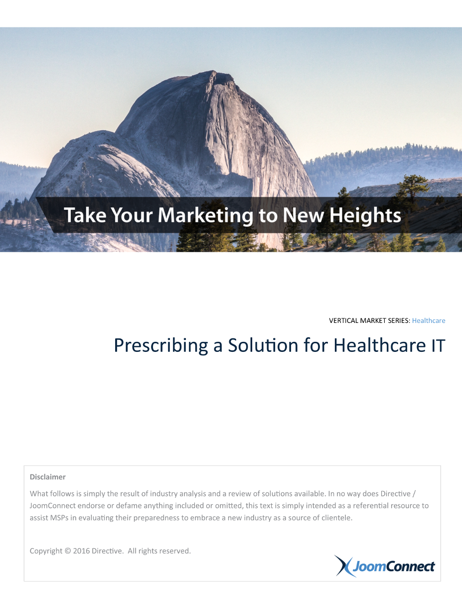 JoomConnect Vertical Guide Healthcare
