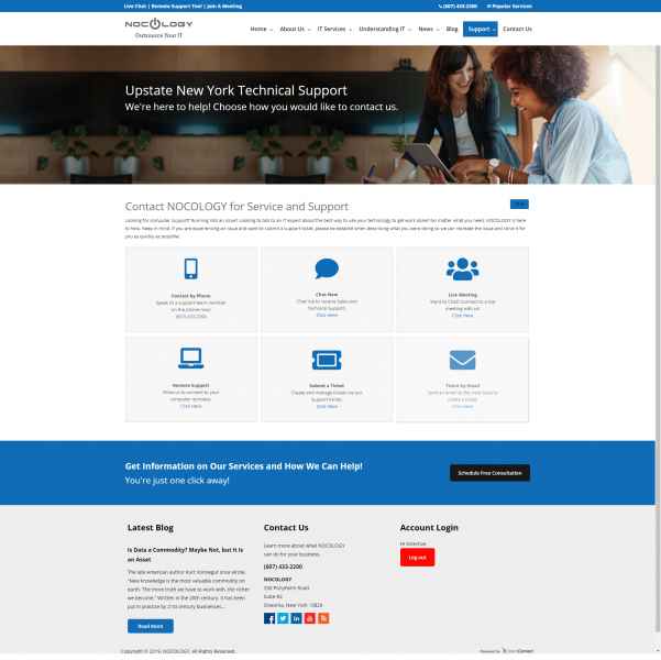 MSP New Themes MSP Marketing Website Templates Joomconnect