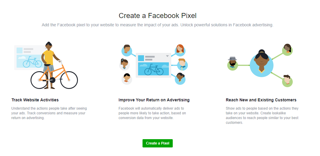 Creating a Facebook Pixel
